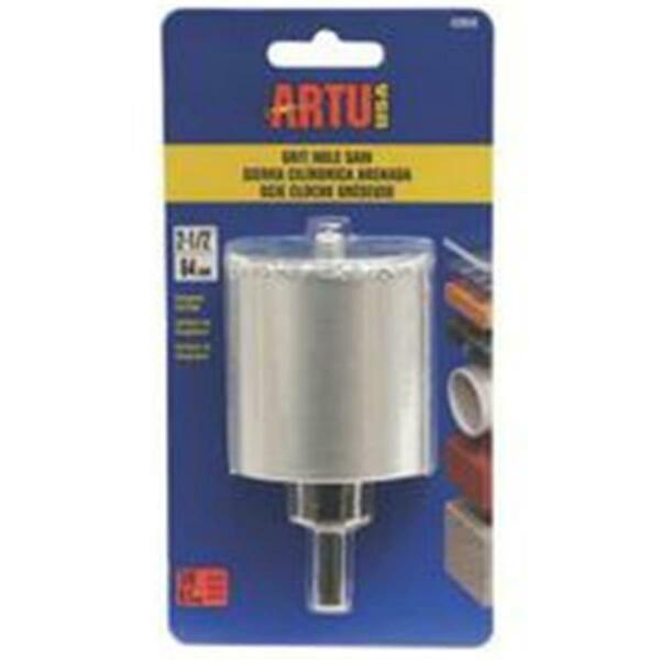 Artu-Usa Hole Saw Tc Grit 2-1/2In W/Arb 2850 3221694